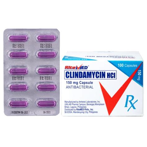 RiteMED Clindamycin Dosage & Drug Information.